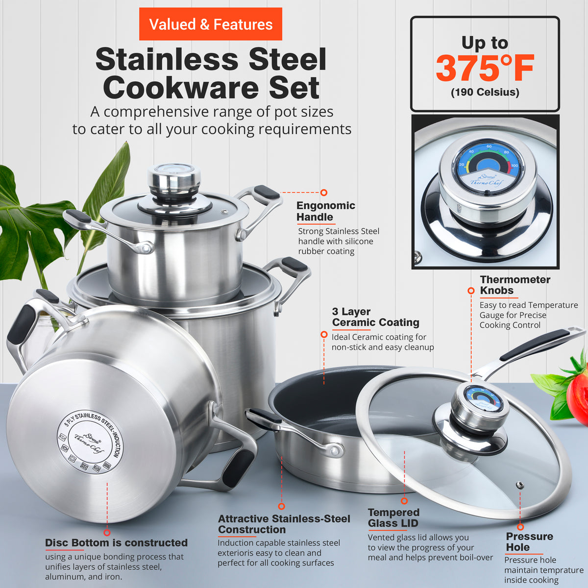 Sirena ThermoChef Cookware Set – SirenaClean