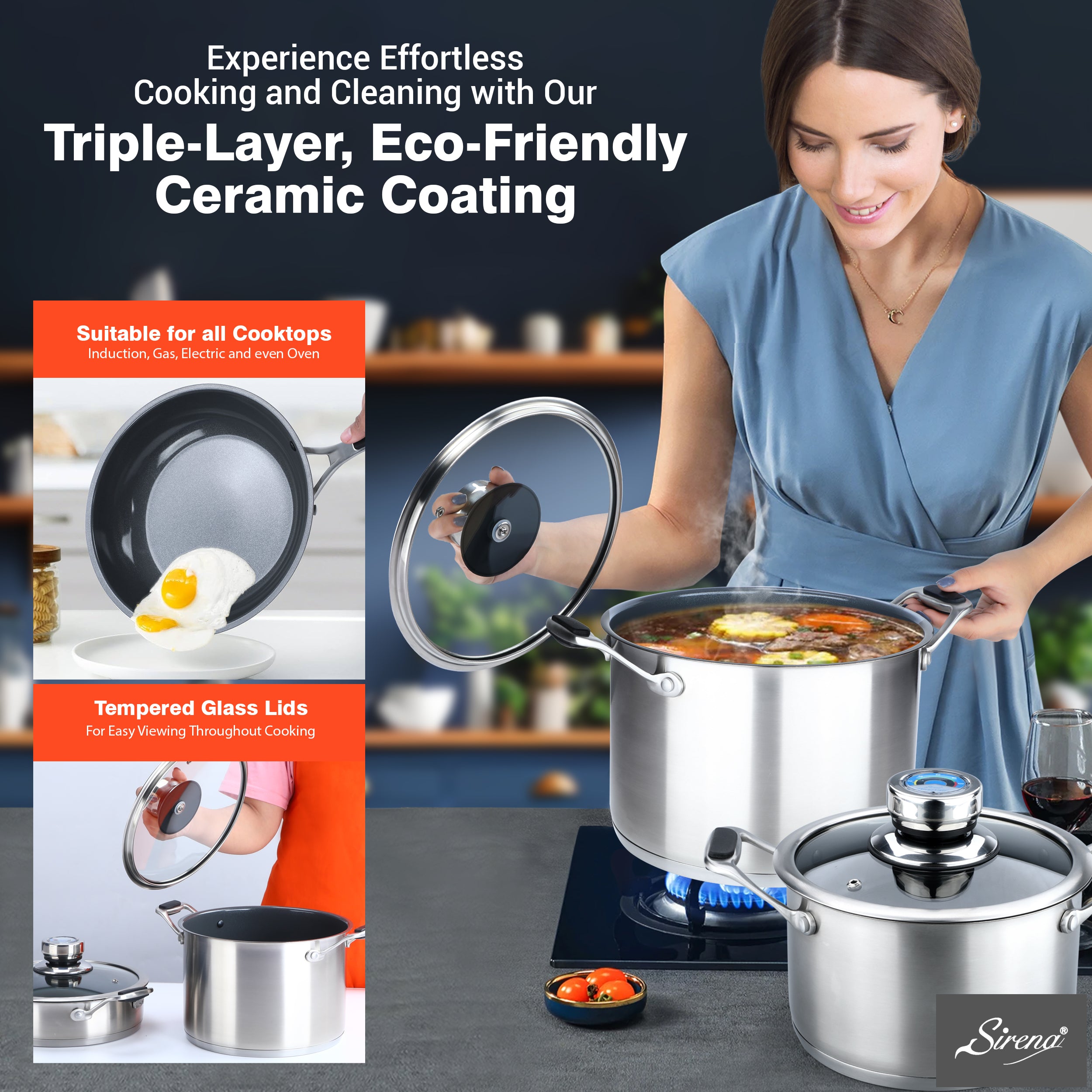 Sirena ThermoChef Cookware Set – SirenaClean