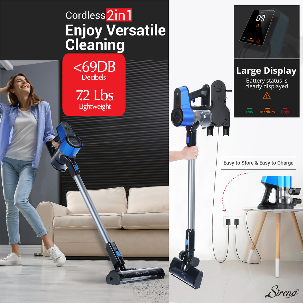 Sirena ProFlex Cordless Stick Vacuum