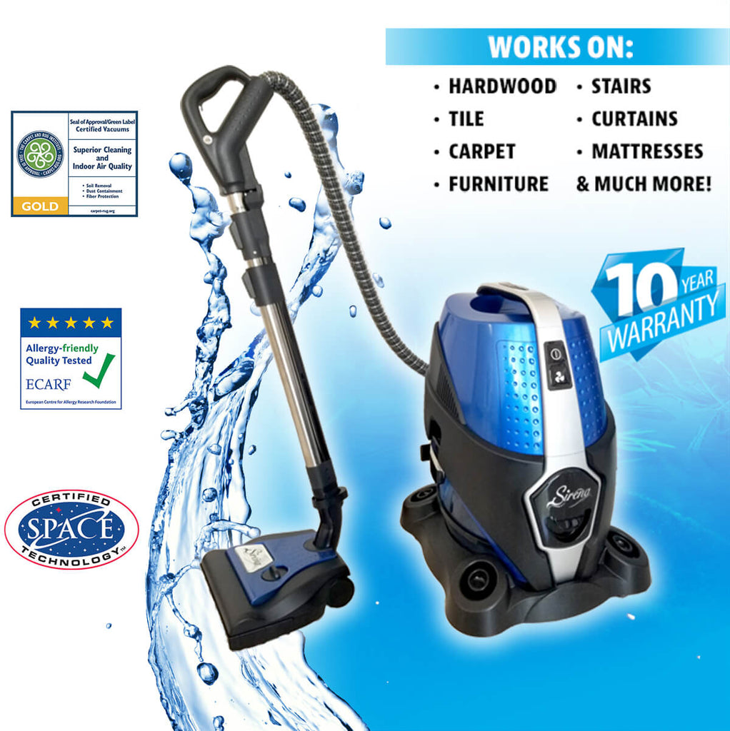 Water filtration Vacuum Cleaner - Upright Water Vacuum